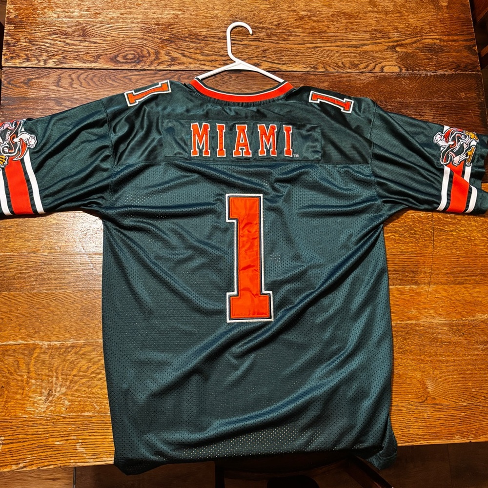 Miami Hurricanes Number 1 jersey